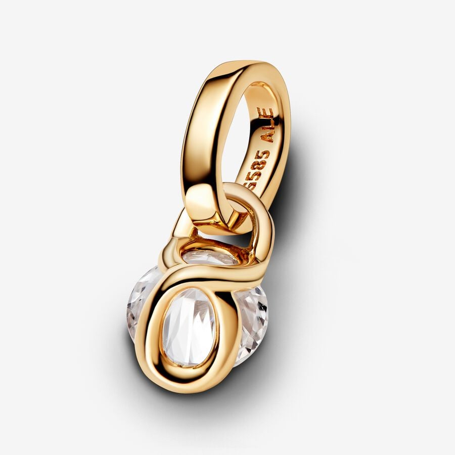 Lab-grown Diamond Infinity Pendant 0.25 carat tw 14k Gold