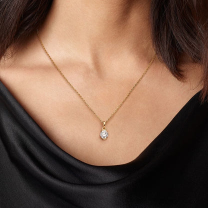 Lab-grown Diamond Infinity Pendant 0.25 carat tw 14k Gold