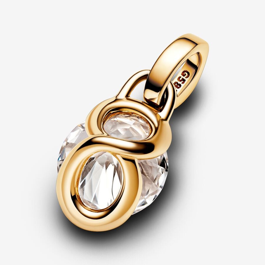 Lab-grown Diamond Infinity Pendant 0.25 carat tw 14k Gold