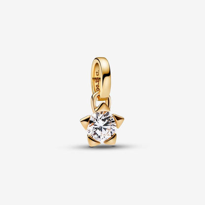 Lab-grown Diamond Star Pendant 0.75 carat tw 14k Gold