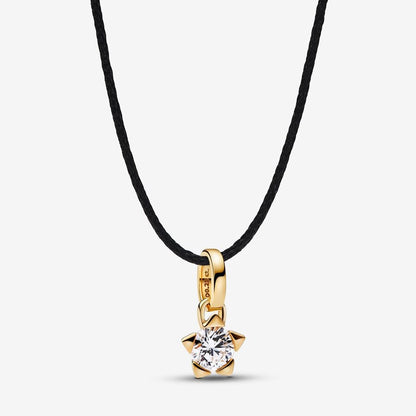 Lab-grown Diamond Star Pendant 0.75 carat tw 14k Gold