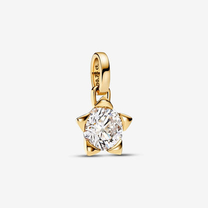 Talisman Lab-grown Diamond Star Pendant 0.25 carat tw 14k Gold