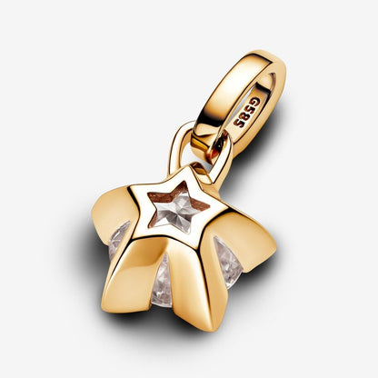 Lab-grown Diamond Star Pendant 0.75 carat tw 14k Gold