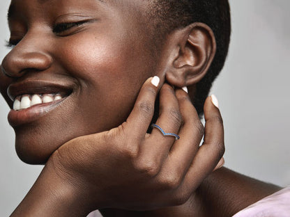 Timeless Wish Sparkling Blue Ring