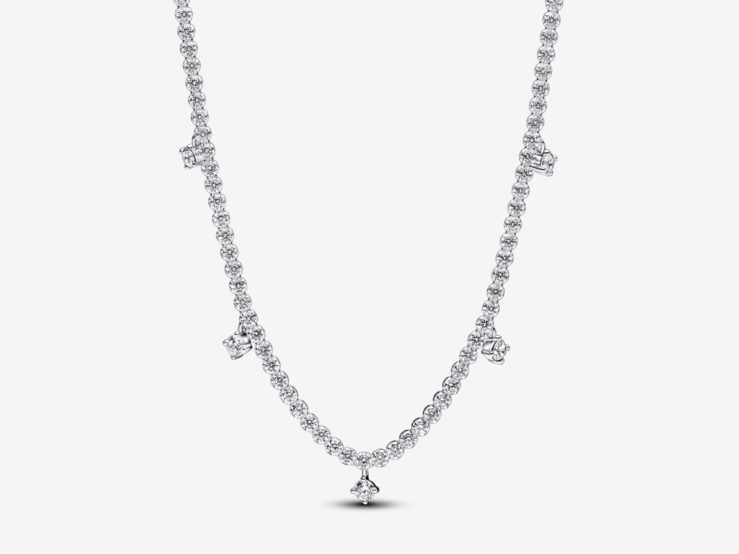 Sparkling Drop Collier Necklace