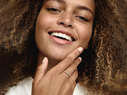 Timeless Pavé Single-row Ring