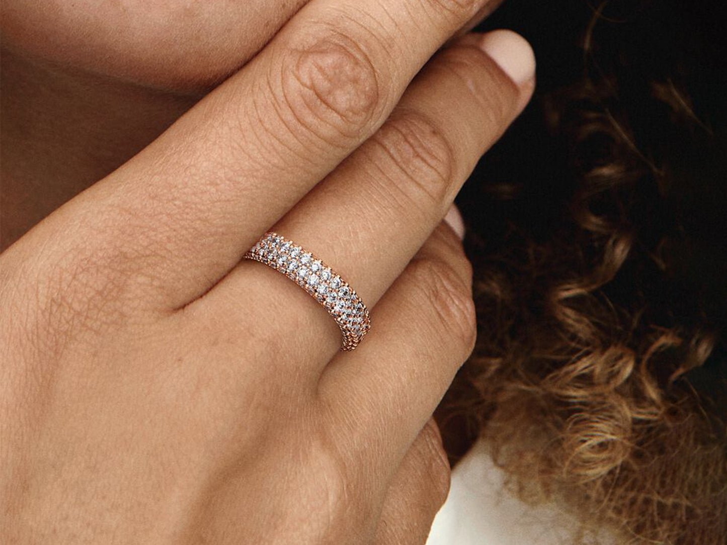 Timeless Pavé Double-row Ring