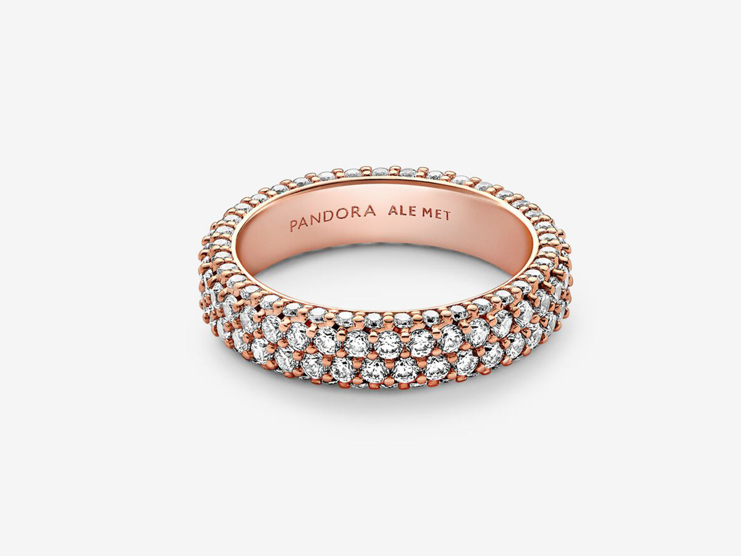 Timeless Pavé Double-row Ring