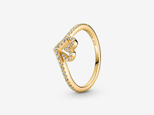 Timeless Wish Sparkling Heart Ring