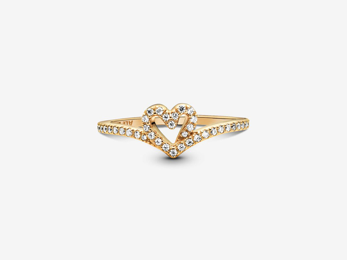 Timeless Wish Sparkling Heart Ring