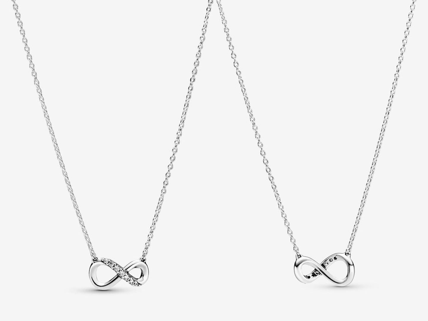 Sparkling Infinity Collier Necklace