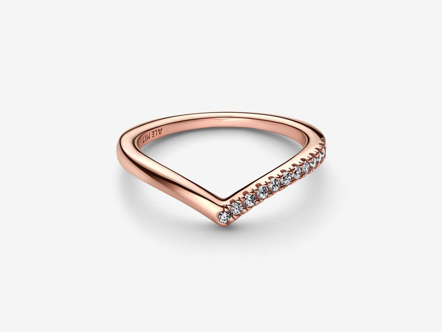 Timeless Wish Half Sparkling Ring