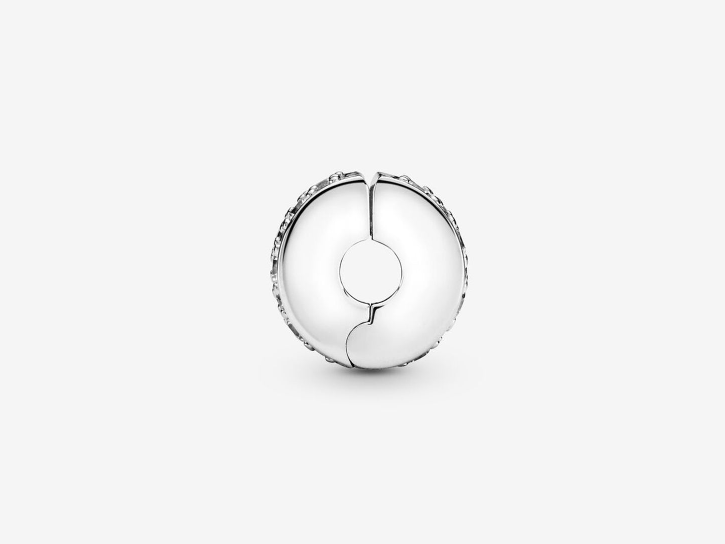 Clear Pavé Clip Charm