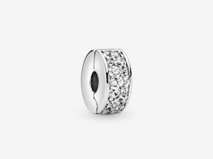 Clear Pavé Clip Charm