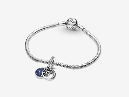 Double Dangle Tree & Galaxy Moon Charm