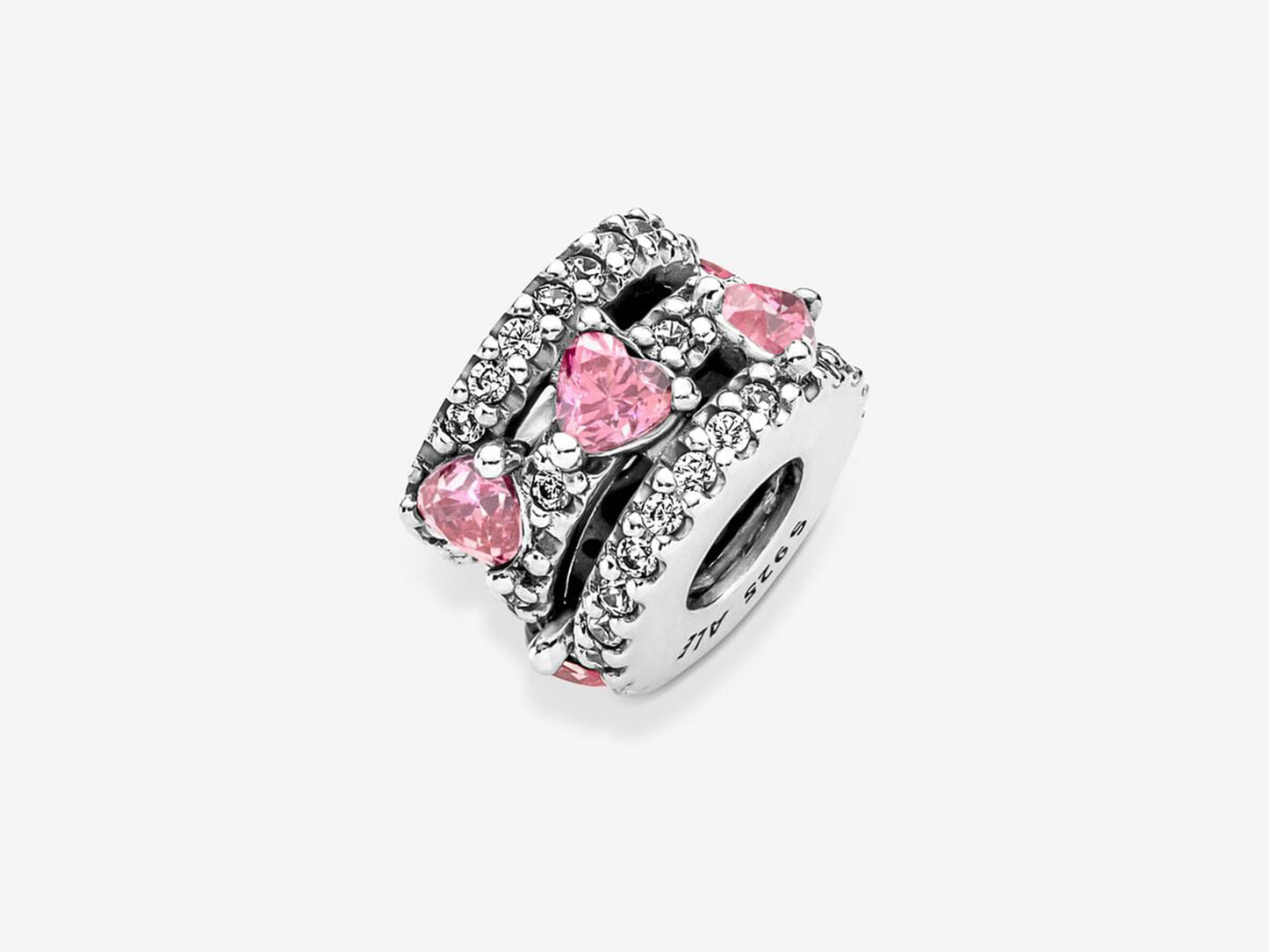 Triple Heartshine Charm