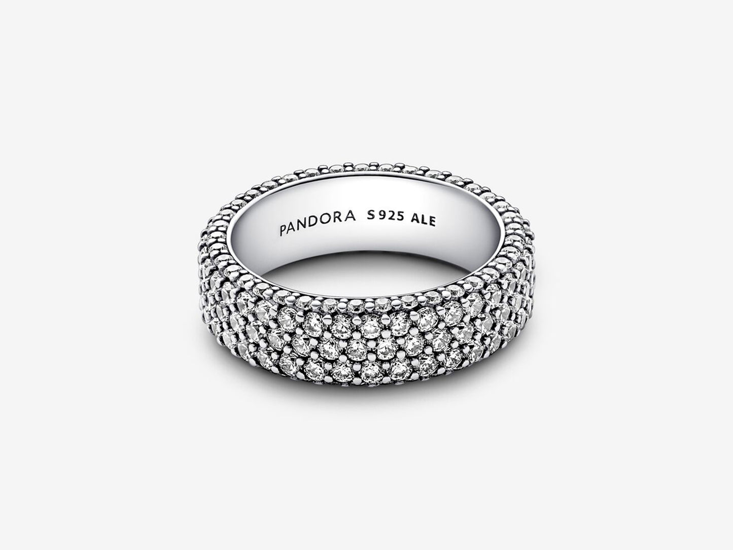 Timeless Pavé Triple-row Ring
