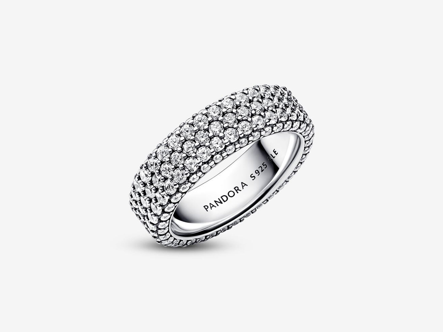 Timeless Pavé Triple-row Ring