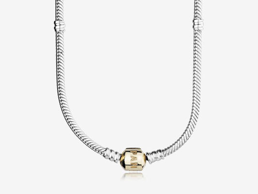 Two-Tone Charm Necklace