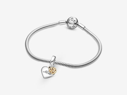 Two-Tone Family Tree Charm