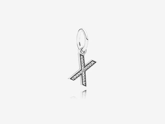 Radiant  Letter X Charm