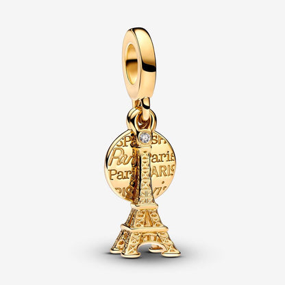 Paris Eiffel Tower Diamond Charm