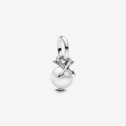 Pearl & Arrows Dangle Charm