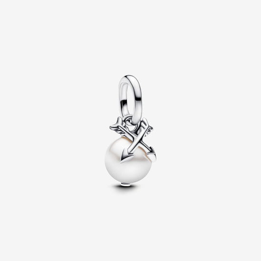 Pearl & Arrows Dangle Charm