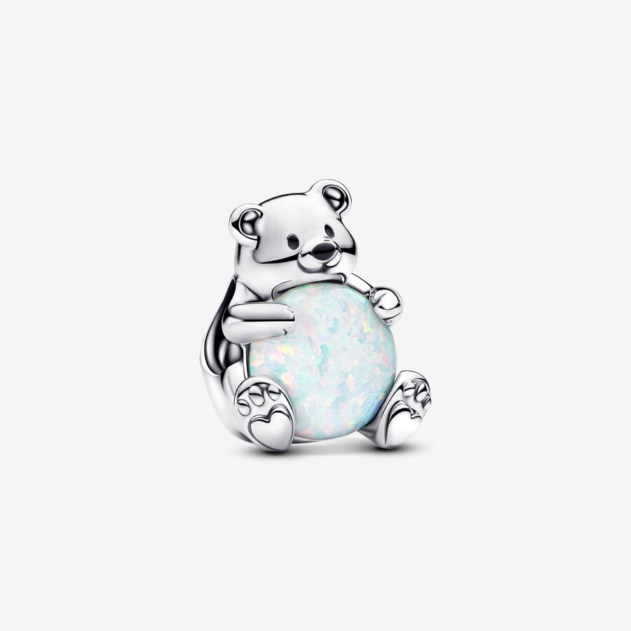 Sterling Silver Polar Bear Charm