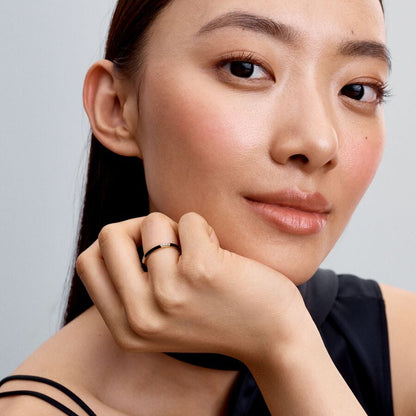 Black & Gold Statement Ring