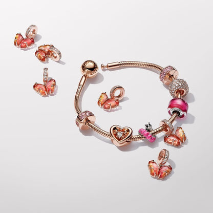 Delicate Rose Gold Butterfly