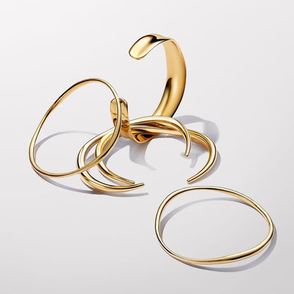Organically Shaped Bangle