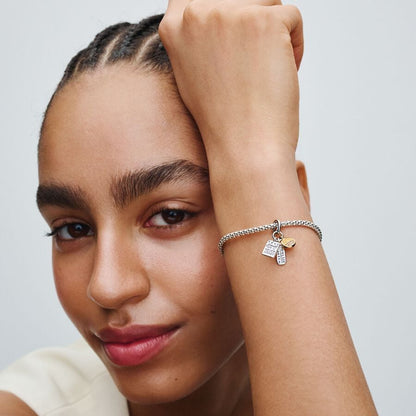 Never Apart Friendship Charm