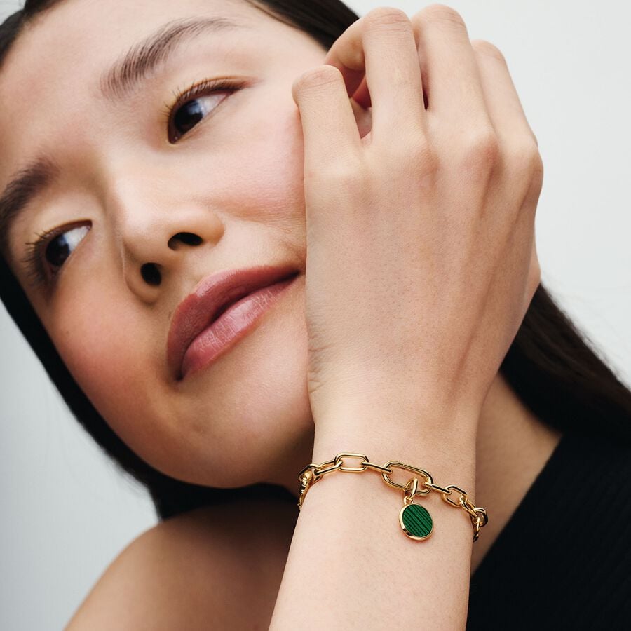 Positivity Gold-Plated Charm