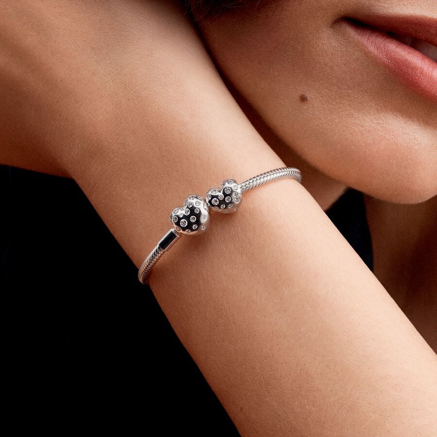 Timeless Diamond Heart Bracelet