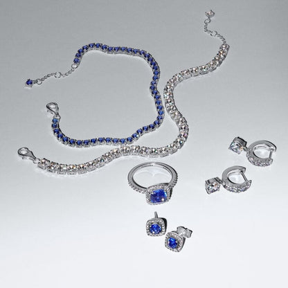 Royal Blue Tennis Bracelet
