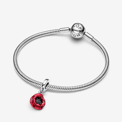 Sterling Silver Flower Charm