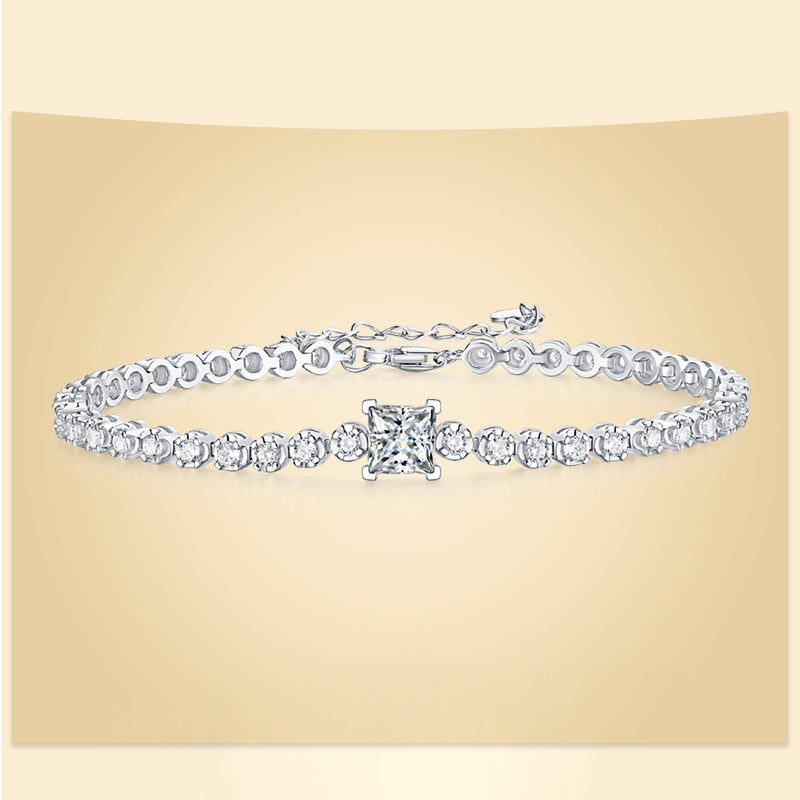Refined Geometric Bracelet for Modern Style
