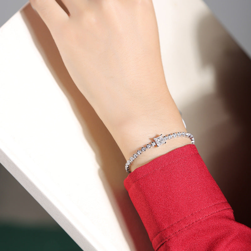 Refined Geometric Bracelet for Modern Style