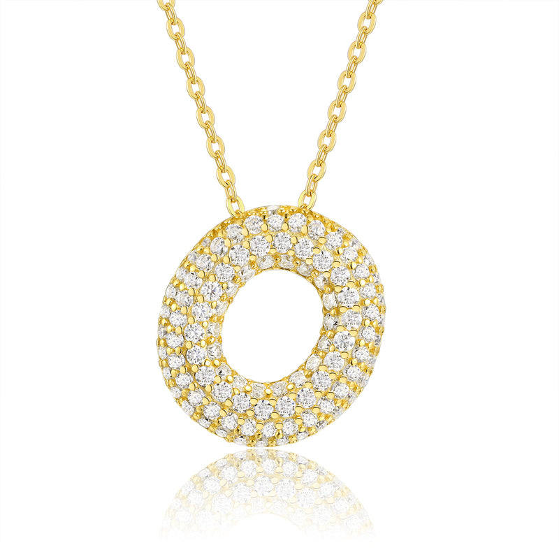 Refined Women's Moissanite Necklace for Office and Casual Wear