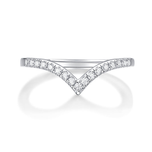 Regal Crown Ring with Geometric Design