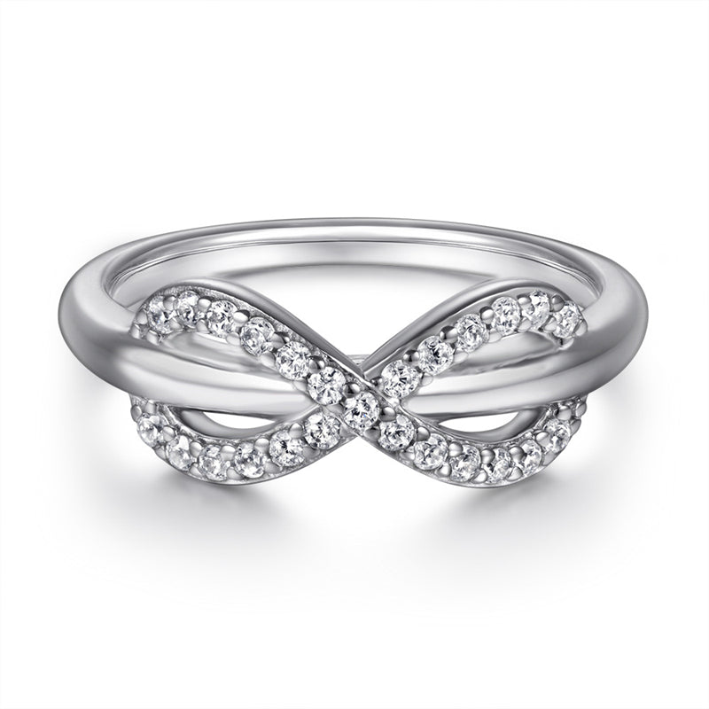 S925 Sterling Silver Bow Ring - Elegant & Feminine Jewelry for Women