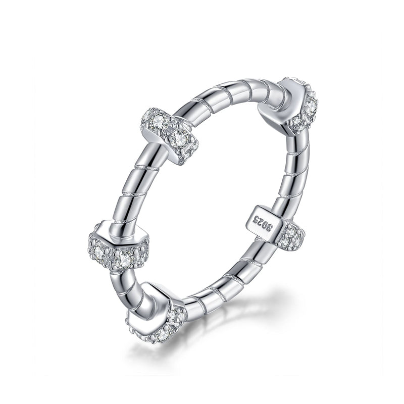 S925 Sterling Silver Geometric Ring - Bestselling Minimalist Jewelry for Women