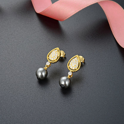 S925 Sterling Silver Geometric Stud Earrings - Korean Style Minimalist Earrings with Plastic Backs for Women