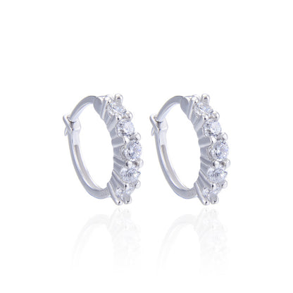 S925 Sterling Silver Lucky Toad Ear Cuffs - Wealth Symbol Earrings with CZ Stones for Women