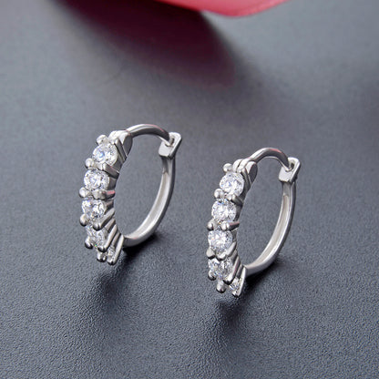S925 Sterling Silver Lucky Toad Ear Cuffs - Wealth Symbol Earrings with CZ Stones for Women