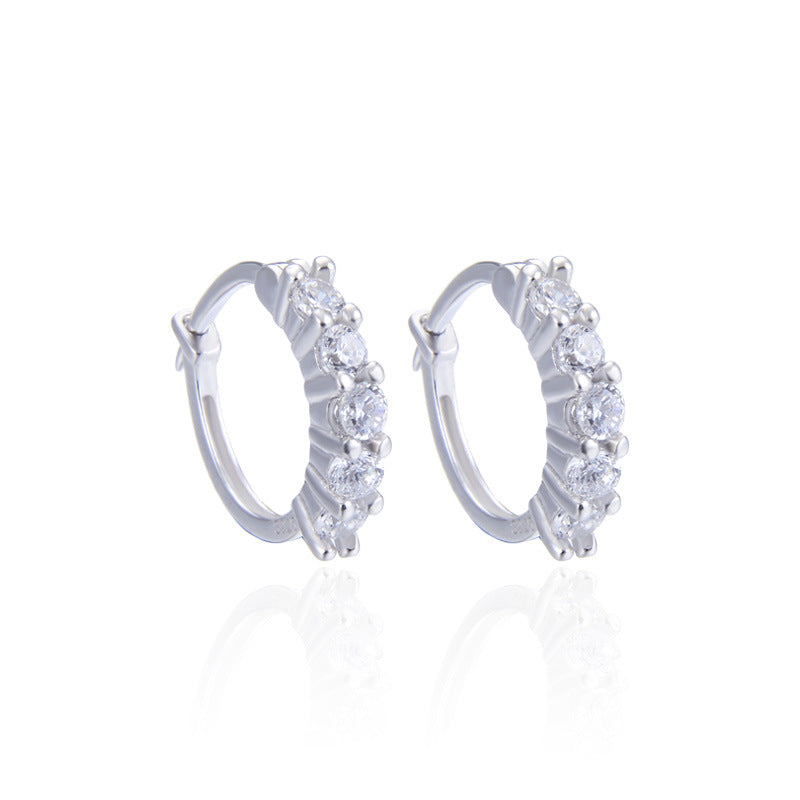 S925 Sterling Silver Lucky Toad Ear Cuffs - Wealth Symbol Earrings with CZ Stones for Women