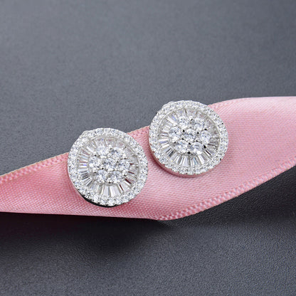 S925 Sterling Silver Money Toad Stud Earrings - Vintage Chinese Lucky Charm Earrings with CZ