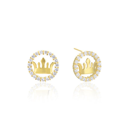 S925 Sterling Silver Plated Stud Earrings with Plastic Ear Backs-Lightweight 2.3g, Minimalist & Natural for Everyday Wear