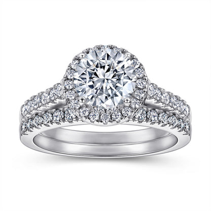 S925 Sterling Silver Stackable Rings Set for Women - Minimalist Geometric Zirconia Jewelry